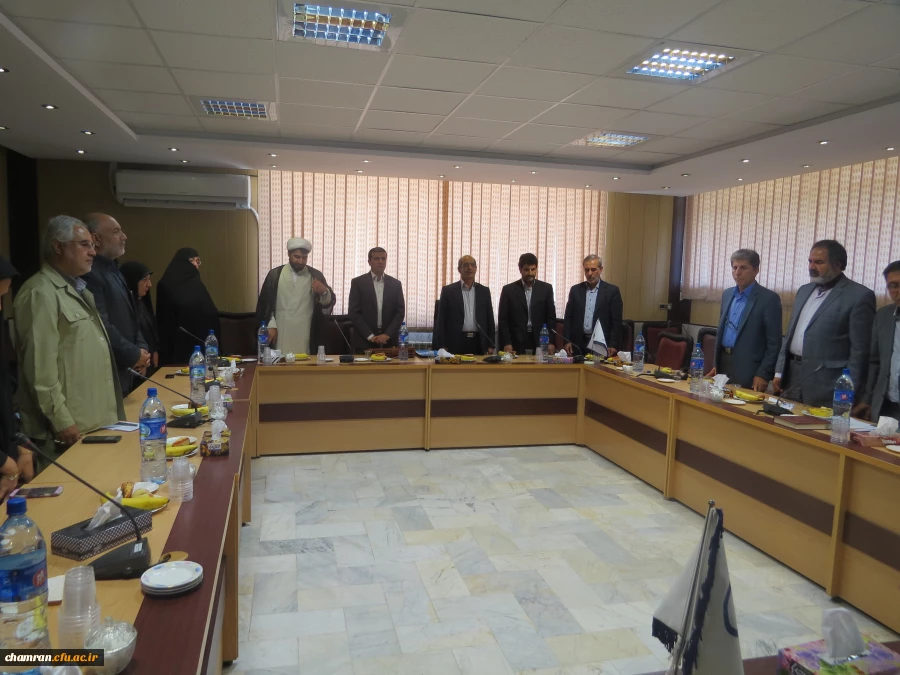 مراسم تودیع ومعارفه سرپرست پردیس شهید چمران