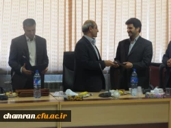 مراسم تودیع ومعارفه