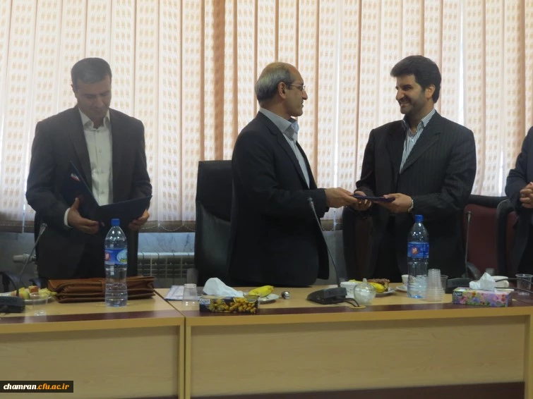 مراسم تودیع ومعارفه