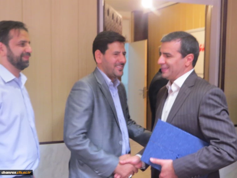 مراسم تودیع ومعارفه