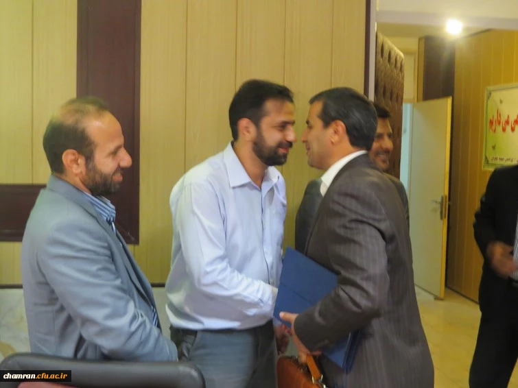 مراسم تودیع ومعارفه