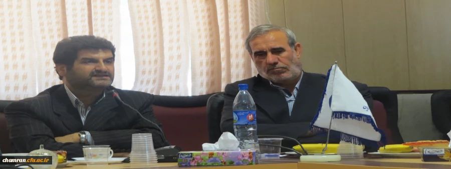 مراسم تودیع ومعارفه سرپرست پردیس شهید چمران