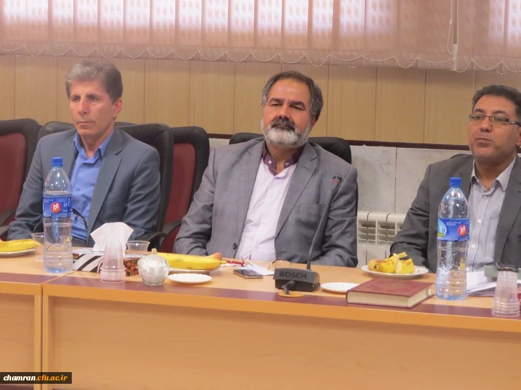 مراسم تودیع ومعارفه سرپرست پردیس شهید چمران