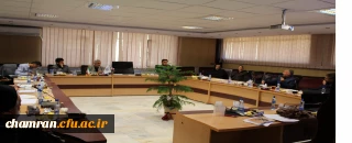 شورای استادان پردیس شهید چمران برگزار شد