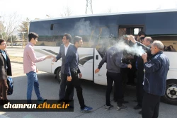 اعزام گروهی از  دانشجویان  پردیس شهید چمران به اردوی راهیان نور