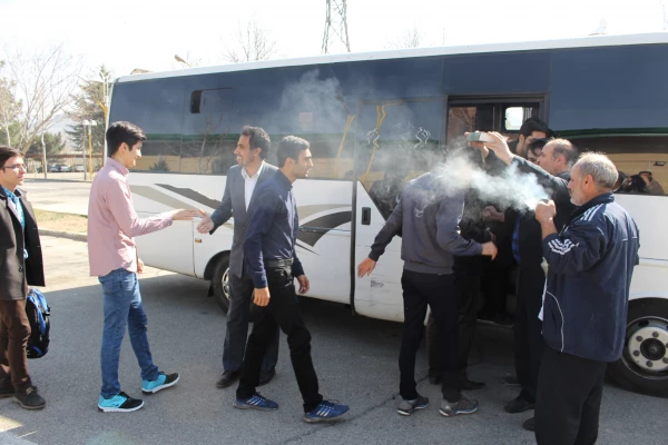 اعزام گروهی از  دانشجویان  پردیس شهید چمران به اردوی راهیان نور