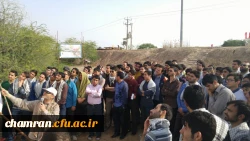 دانشجو معلمان پردیس شهید چمران راهی سرزمین نور شدند