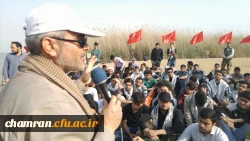 دانشجو معلمان پردیس شهید چمران راهی سرزمین نور شدند