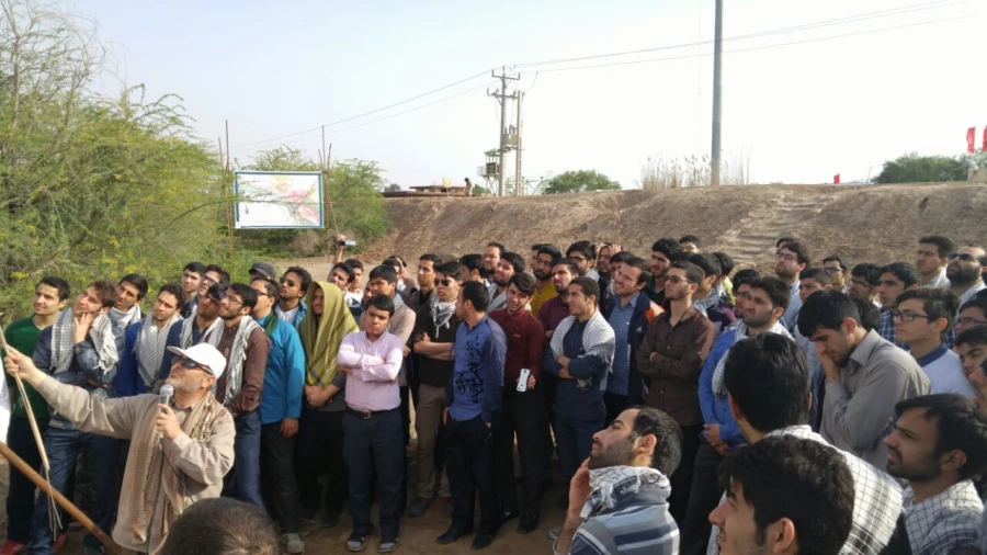 دانشجو معلمان پردیس شهید چمران راهی سرزمین نور شدند