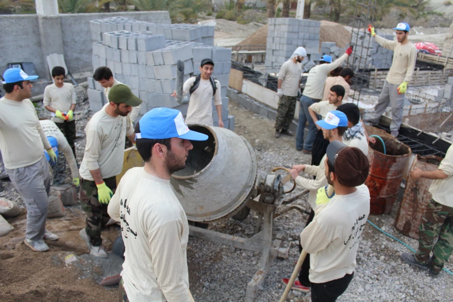 برگزاری اردوی جهادی به همت کانون قرآن و عترت پردیس شهید چمران