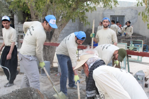 برگزاری اردوی جهادی به همت کانون قرآن و عترت پردیس شهید چمران