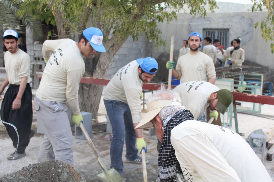 برگزاری اردوی جهادی به همت کانون قرآن و عترت پردیس شهید چمران