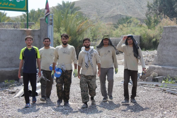 برگزاری اردوی جهادی به همت کانون قرآن و عترت پردیس شهید چمران