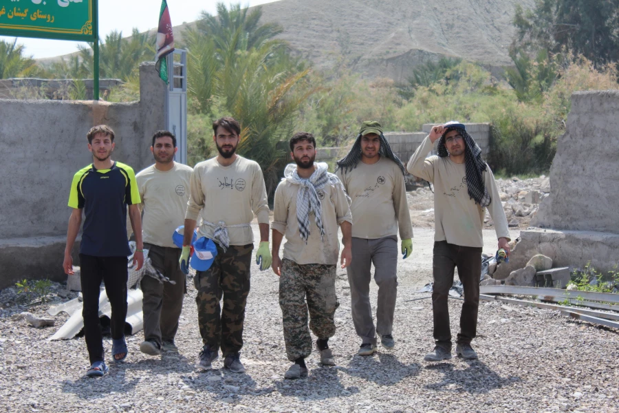 برگزاری اردوی جهادی به همت کانون قرآن و عترت پردیس شهید چمران
