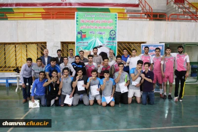 برگزاری مسابقات فوتسال جام هفته معلم در پردیس شهید چمران