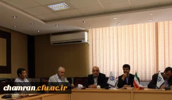 مراسم معارفه معاون جدید دانشجویی و توسعه منابع پردیس برگزار شد