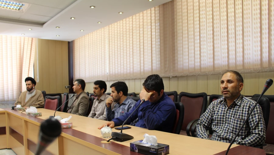 مراسم معارفه معاون جدید دانشجویی و توسعه منابع پردیس برگزار شد