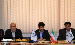 مراسم معارفه معاون جدید دانشجویی و توسعه منابع پردیس برگزار شد