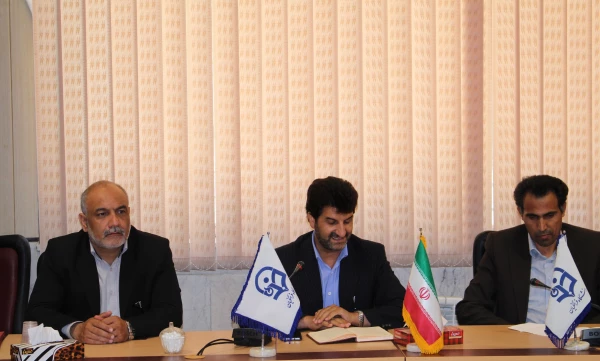 مراسم معارفه معاون جدید دانشجویی و توسعه منابع پردیس برگزار شد