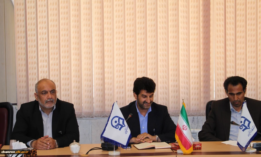 مراسم معارفه معاون جدید دانشجویی و توسعه منابع پردیس برگزار شد