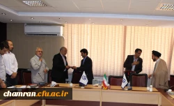 مراسم معارفه معاون جدید دانشجویی و توسعه منابع پردیس برگزار شد