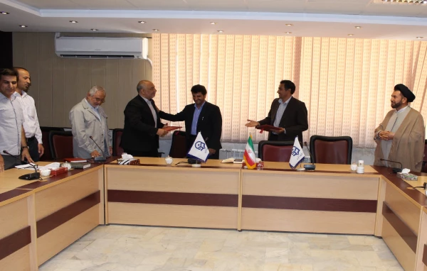 مراسم معارفه معاون جدید دانشجویی و توسعه منابع پردیس برگزار شد