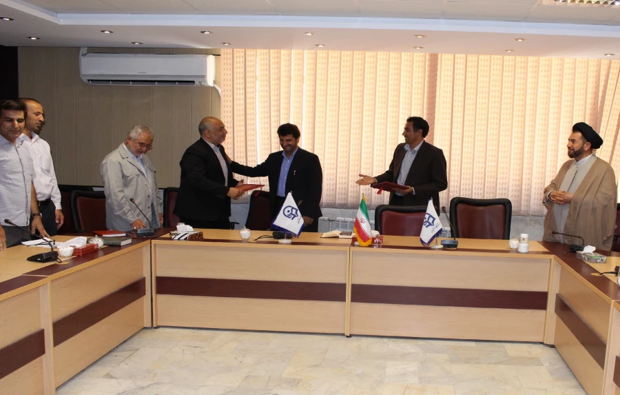 مراسم معارفه معاون جدید دانشجویی و توسعه منابع پردیس برگزار شد