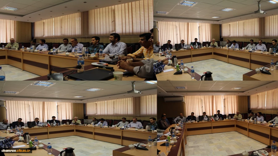 جلسه هم اندیشی و هماهنگی مدیران و کارکنان پردیس شهید چمران برگزار شد 2
