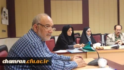 برگزاری جلسه هم اندیشی و هماهنگی استادان پردیس شهید چمران 3