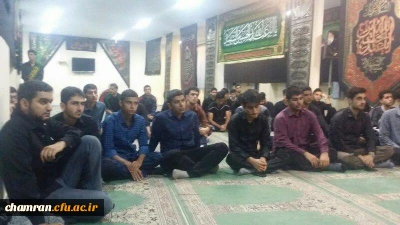 برگزاری مراسم عزاداری سید و سالار شهیدان در پردیس شهید چمران