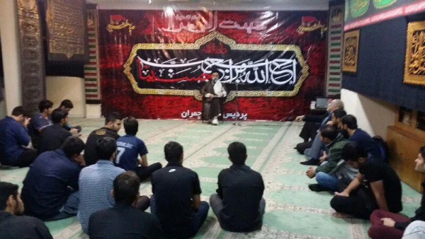 برگزاری مراسم عزاداری سید و سالار شهیدان در پردیس شهید چمران 3