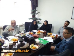 برگزاری جلسه کمیته پژوهشی پردیس شهید چمران 6