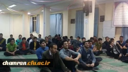 برگزاری مراسم شب شعر آیینی هیئت الزهرا (س) به مناسبت نهم دی ماه درپردیس شهید چمران 2