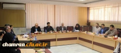 برگزاری جلسه هماهنگی پردیس شهید چمران 2