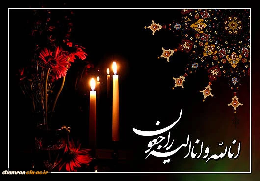 انالله و اناالیه راجعون
استاد گرامی جناب آقای پاکراد 2