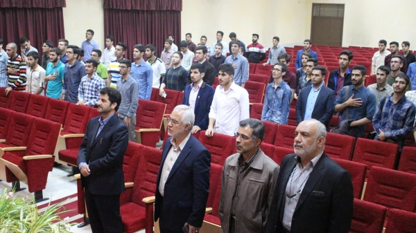 برگزاری مراسم روز معلم در پردیس شهید چمران 3