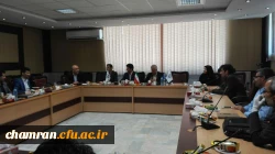 به مناسبت بزرگداشت هفته آموزش و اعیاد شعبانیه، جلسه پرسش و پاسخ با حضور جناب آقای دکتر زندی و معاونین محترم پردیس 8