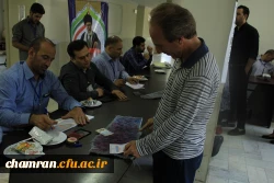 حضور پرشور و گسترده استادان، همکاران و دانشجویان پردیس شهید چمران در انتخابات ریاست جمهوری و شوراهای شهر و روستا 5