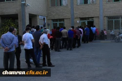 حضور پرشور و گسترده استادان، همکاران و دانشجویان پردیس شهید چمران در انتخابات ریاست جمهوری و شوراهای شهر و روستا 10