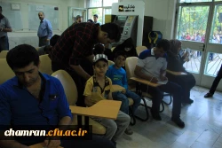 حضور پرشور و گسترده استادان، همکاران و دانشجویان پردیس شهید چمران در انتخابات ریاست جمهوری و شوراهای شهر و روستا 11