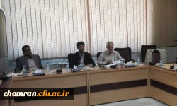 نشست مدیران گروه های آموزشی و مسئولان آموزش پردیس شهید چمران و مراکز تابعه 2