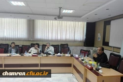 نشست مدیران گروه های آموزشی و مسئولان آموزش پردیس شهید چمران و مراکز تابعه 4