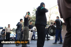 برگزاری مراسم عزاداری سرور وسالارشهیدان امام حسین (ع) درسازمان مرکزی با حضور دانشجویان وکارکنان پردیس شهید چمران 2