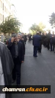 برگزاری مراسم عزاداری سرور وسالارشهیدان امام حسین (ع) درسازمان مرکزی با حضور دانشجویان وکارکنان پردیس شهید چمران 3