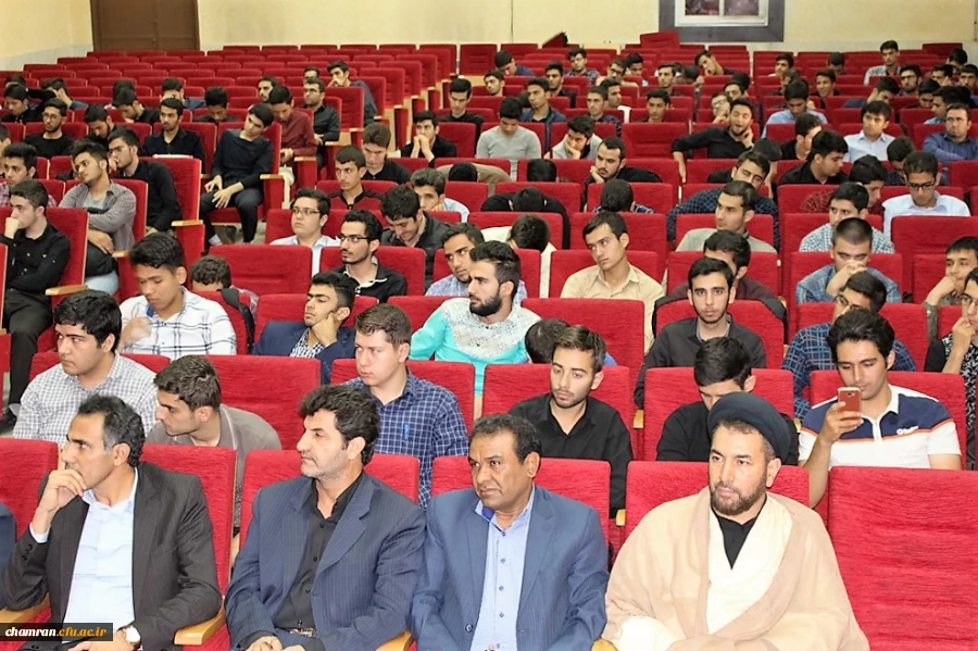 برگزاری مراسم ویژه دانشجویان تازه ورود پردیس شهید چمران 7