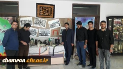 برگزاری نمایشگاه هفته دفاع مقدس در پردیس شهید چمران 2