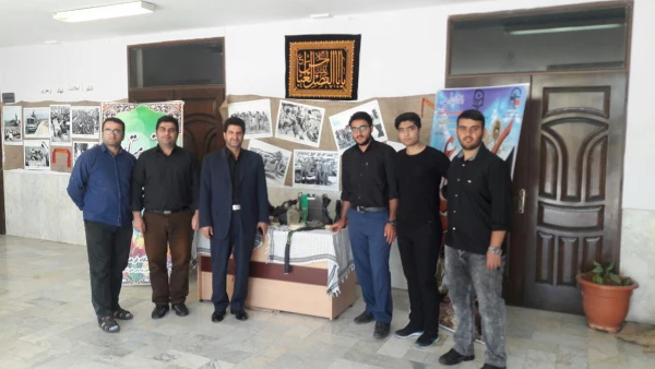 برگزاری نمایشگاه هفته دفاع مقدس در پردیس شهید چمران 3