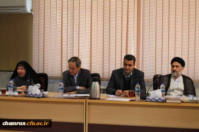 برگزاری جلسه شورای مدیریت امور پردیس های استان تهران در پردیس شهید چمران