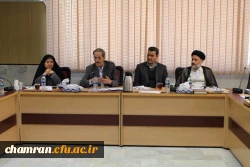 برگزاری جلسه شورای مدیریت امور پردیس های استان تهران در پردیس شهید چمران 7