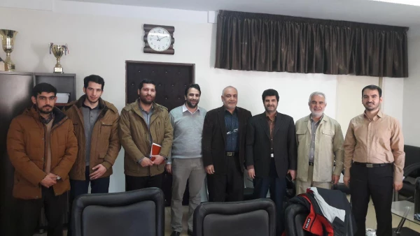 مراسم معارفه ی مسئول بسیج دانشجویی پردیس شهید چمران برگزار شد. 3